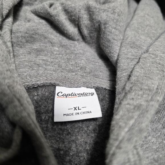 Michigan State Spartans Hoodie Men's XL Grey Stitched Captivating Y2k - Picture 3 of 6